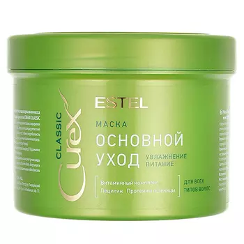 Estel Professional Маска "Основной уход" для всех типов волос, 500 мл (Estel Professional, Curex)