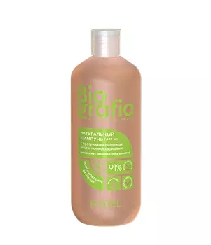 Estel Professional Натуральный шампунь для волос "Активное восстановление", 400 мл (Estel Professional, Biografia)