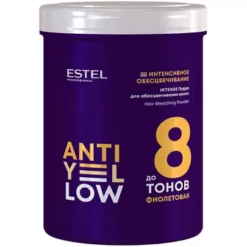 Estel Professional Пудра для обесцвечивания волос до 8 тонов Intense, 500 г (Estel Professional, Anti-Yellow)