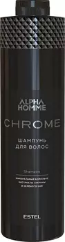 Estel Professional Шампунь для волос Estel Alpha Homme Chrome, 1000 мл (Estel Professional, Alpha homme)