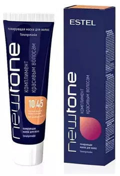 Estel Professional Тонирующая маска для волос 10/45 Светлый блондин медно-красный, 60 мл (Estel Professional, Newtone)