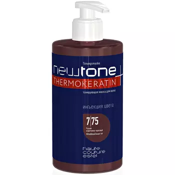 Estel Professional Тонирующая маска для волос 7/75 Русый коричнево-красный, 435 мл (Estel Professional, Newtone)