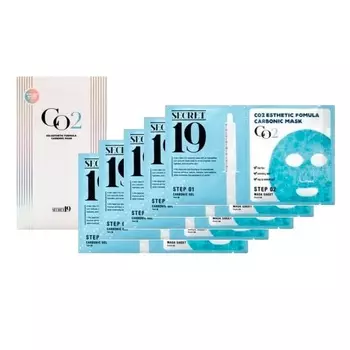 Esthetic House Набор для карбокситерапии CO2 Esthetic Formula Carbonic Mask, 5 процедур (Esthetic House, Уход за лицом и телом)