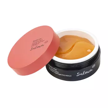 Farmstay Гидрогелевые патчи с экстрактом икры лосося и пептидами, 60шт (Farmstay, Для лица)