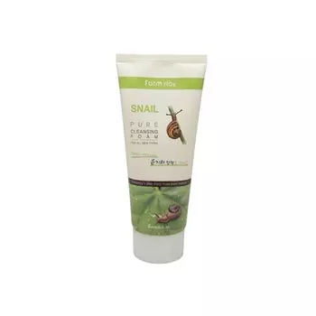 Farmstay Пенка очищающая с экстрактом улитки, 180 мл (Farmstay, Для лица)