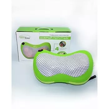 Gezatone AMG392 Массажер-подушка для шеи и спины с ИК прогревом (Gezatone, Массажеры для тела)