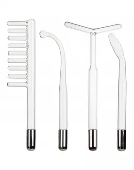 Gezatone BP-7000 Оборудование для дарсонвальной терапии с 5 насадками, бирюзовый (Gezatone, Массажеры для лица)