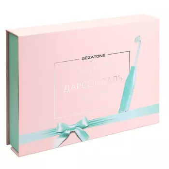 Gezatone Импульсный массажер Дарсонваль Biolift4 203, зеленый + 5 насадок (Gezatone, )