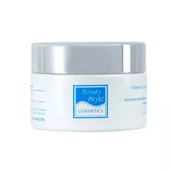 Beauty Style Ночной питательный увлажняющий крем с витамином Е, Аква 24, 50 мл (Beauty Style, Aqua 24)