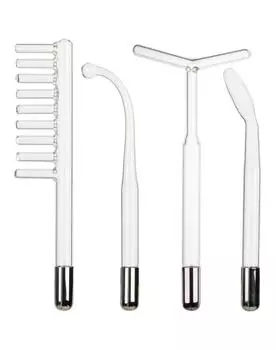 Gezatone Оборудование для дарсонвальной терапии, 5 насадок, розовый (Gezatone, Массажеры для лица)