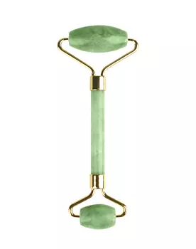 Gezatone Роликовый массажер для лица двусторонний из натурального нефрита (Gezatone, Массажеры для лица)