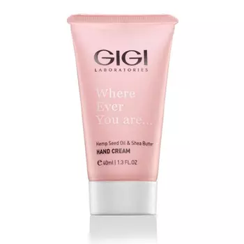 GiGi Крем для рук с конопляным маслом и маслом Ши, 40 мл (GiGi, )