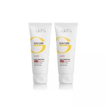 GiGi Крем увлажняющий защитный антивозрастной SPF 50, 75 мл х 2 шт (GiGi, Sun Care)