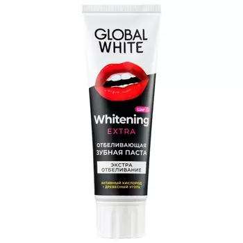Global White Зубная паста “Экстра отбеливающая", 100 г (Global White, )