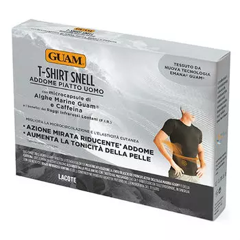 Guam Футболка для мужчин с моделирующим эффектом, S/M (Guam, Аксессуары)