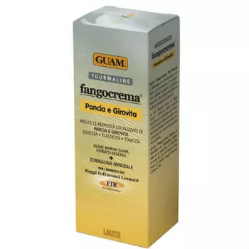 Guam Крем моделирующий для живота и талии с разогревающим эффектом с микрокристаллами Турмалина 150 мл (Guam, Tourmaline)