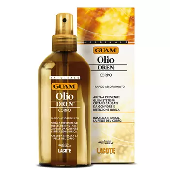 Guam Масло с дренажным эффектом для массажа Dren 200 мл (Guam, Dren)