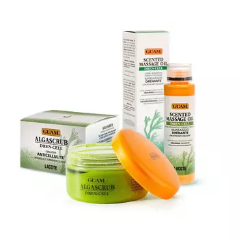 Guam Набор "Дренажный эффект" (Guam, Algascrub)