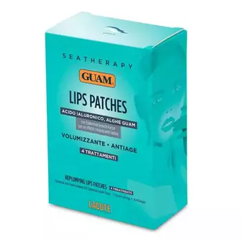 Guam Патчи для увеличения объема губ, 4 шт (Guam, Seatherapy)