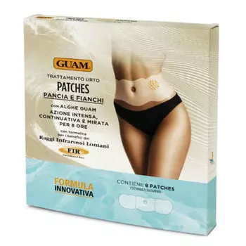 Guam Патчи моделирующие для живота и талии, 8 шт (Guam, Tourmaline)