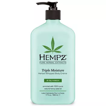 Hempz Молочко для тела Тройное увлажнение Herbal Body Triple Moisture, 500 мл (Hempz, Тройное увлажнение)