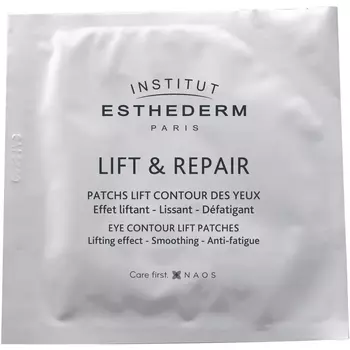 Institut Esthederm Лифтинговые патчи для контура глаз, 10 саше х 2 патча (Institut Esthederm, Lift&amp;Repair)