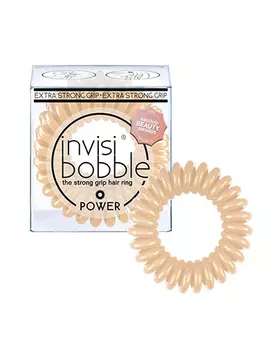Invisibobble Резинка- браслет для волос Power To Be Or Nude To Be 3 шт (Invisibobble, Power)