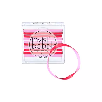 Invisibobble Резинка для волос invisibobble BASIC Jelly Twist красно-розовый (Invisibobble, Basic)