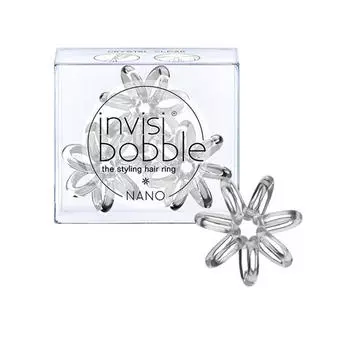 Invisibobble Резинка для волос Nano Crystal Clear прозрачный (Invisibobble, Nano)
