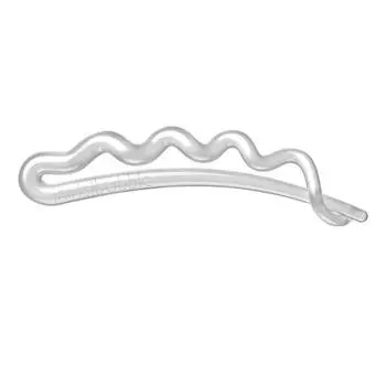 Invisibobble Заколка для волос Crystal Clear, с подвесом, 3 шт (Invisibobble, Waver)