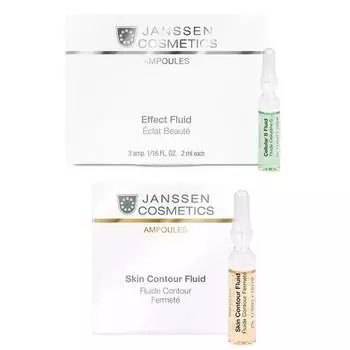 Janssen Cosmetics Набор антивозрастной (сыворотка с пептидами 3х2 мл + сыворотка для клеточного обновления 3х2 мл) (Janssen Cosmetics, Ампульные концентраты)