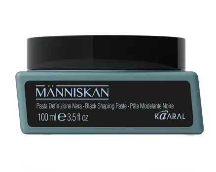 Kaaral Черная моделирующая паста Black Shaping Paste, 100 мл (Kaaral, Manniskan)