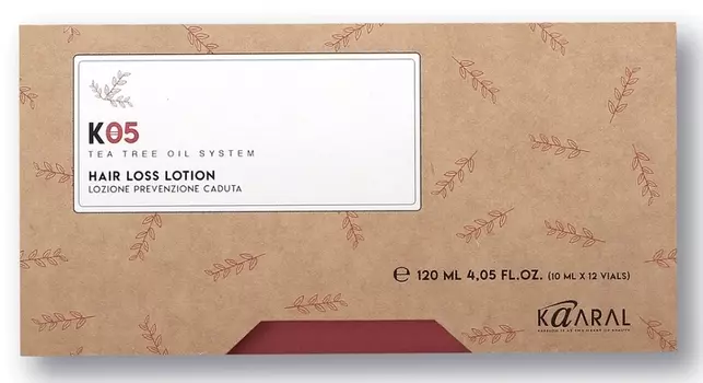 Kaaral Лосьон против выпадения волос Anti Hair Loss Intense Treatment, 12 * 10 мл (Kaaral, K05)