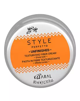 Kaaral Волокнистая паста для текстурирования волос Unfinished Texturizing Fiber Cream, 80 мл (Kaaral, Style Perfetto)
