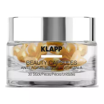 Klapp Kапсулы для лица Anti-Aging Serum + Vitamin A, 30 шт (Klapp, Beauty Capsules)