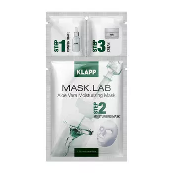 Klapp Набор Aloe Vera Moisturizing Mask, 1 шт (Klapp, Mask.Lab)