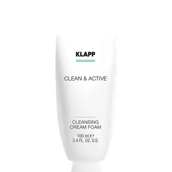 Klapp Очищающая крем-пенка Cleansing Cream Foam, 100 мл (Klapp, Clean &amp; active)