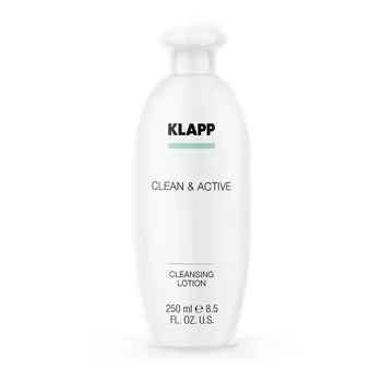 Klapp Очищающее молочко Cleansing Lotion, 250 мл (Klapp, Clean &amp; active)