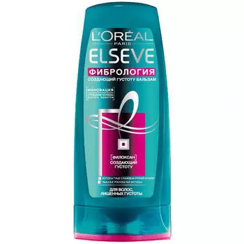 L'Oreal Paris Бальзам-ополаскиватель для волос Фибрология, 400 мл (L'Oreal Paris, Elseve)