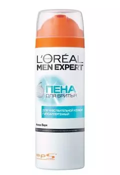 L'Oreal Paris Пена для бритья "Гидрасенситив", 200 мл (L'Oreal Paris, Men expert)