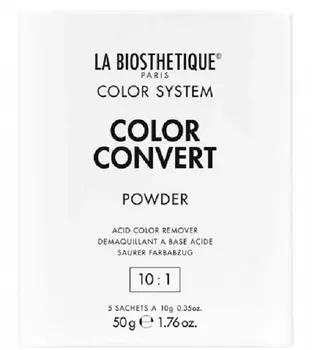 La Biosthetique Пудра-активатор для декапирования Color Convert Powder, 5 х 10 г (La Biosthetique, Окрашивание)