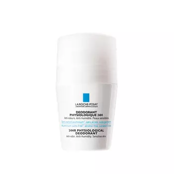 La Roche-Posay Дезодорант-ролик физиологический 24 ч, 50 мл (La Roche-Posay, Deodorant)