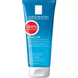La Roche-Posay Очищающий пенящийся гель для жирной и проблемной кожи лица, склонной к акне, 300 мл (La Roche-Posay, Effaclar)