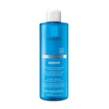 La Roche-Posay Мягкий физиологический шампунь для бережного очищения кожи головы и волос, 400 мл (La Roche-Posay, Kerium)