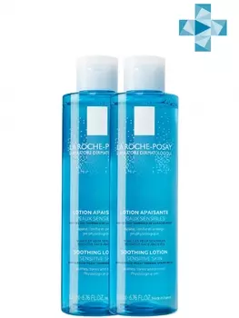 La Roche-Posay Успокаивающий тоник Физио, 2х200 мл (La Roche-Posay, Physiological Cleansers)