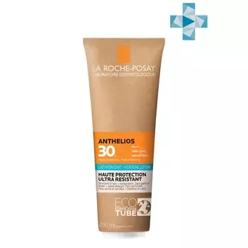 La Roche-Posay Увлажняющее солнцезащитное молочко для лица и тела в эко-тубе SPF 30/PPD 20, 250 мл (La Roche-Posay, Anthelios)