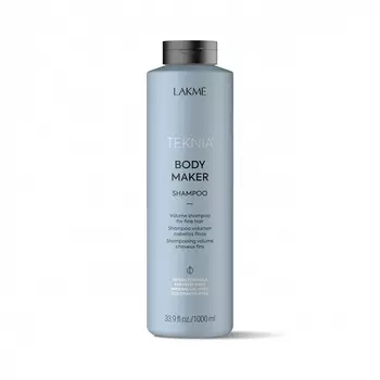 Lakme Шампунь для придания объема волосам Body maker shampoo, 1000 мл (Lakme, Teknia)