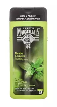 Le Petit Marseillais Гель-шампунь для мужчин «Мята и лайм» 3 в 1, 650 мл (Le Petit Marseillais, )