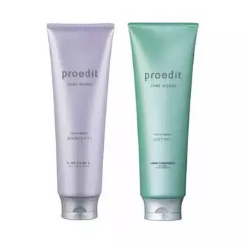 Lebel Набор Proedit Hair Plus (маска Soft Fit Plus 250 мл + маска Bounce Fit Plus 250 мл) (Lebel, Proedit Home)