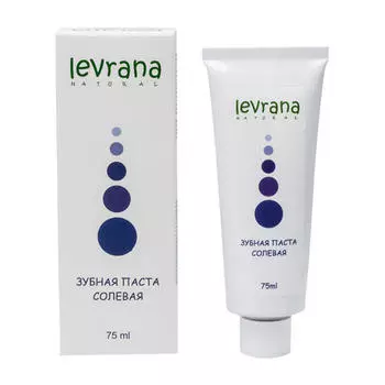 Levrana Зубная паста "Солевая" с розовой морской солью, 75 мл (Levrana, Зубные пасты)